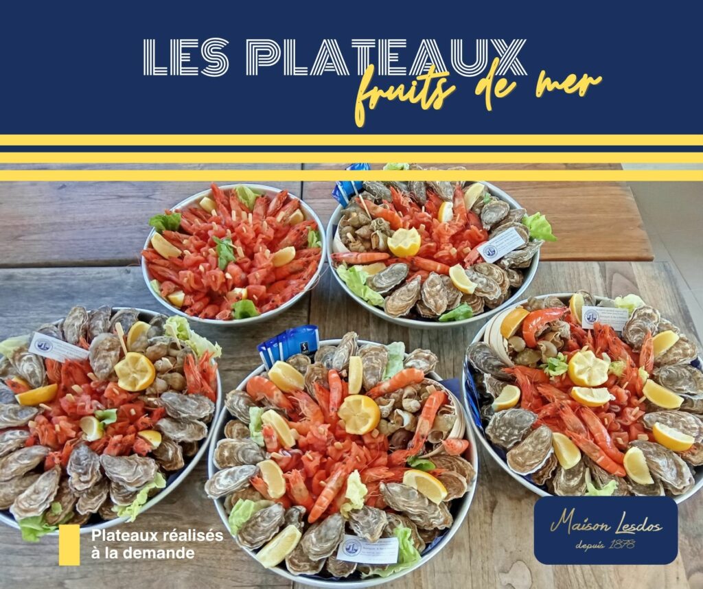 Maison Lesdos - Plateau de fruit de mer